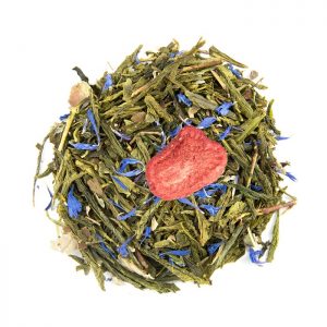 Roseland tea organic green tea strawberry mint